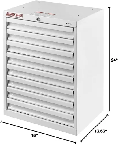 Miniatura 2 de Weather Guard 9988301 Armario con cajón, color blanco