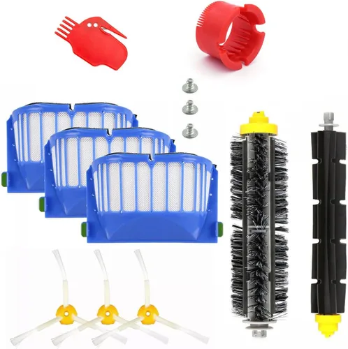 Para irobot Rumba aspirador Roomba 600 610 614 618 620 630 635 640 650 655 660 665 680 685 690 692 694 695 pieza de repuesto cepillo de filtro
