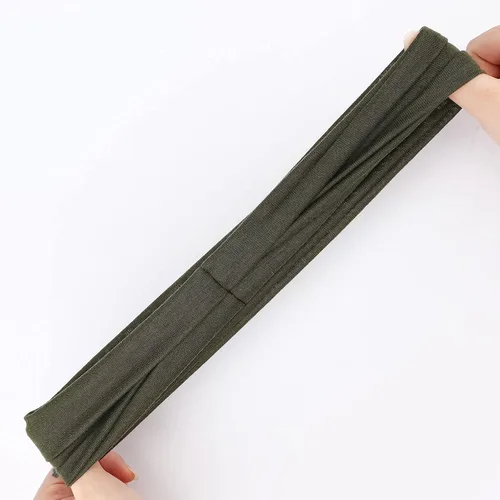 Miniatura 7 de DRESHOW Boho Print Fashion Headbands Yoga Sports Headbands for Women Elastic Non-Slip Headbands Workout Running Hair Bands