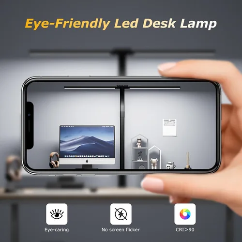 Miniatura 4 de Lámpara de escritorio, Lámparas de escritorio LED para oficina en casa, Lámpara de arquitecto para cuidado de los ojos para escritorio