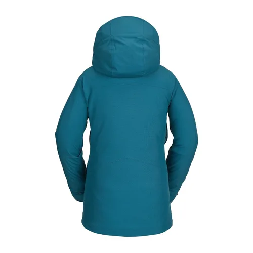 Miniatura 2 de Volcom Shelter 3D - Chaqueta con capucha para mujer, con aislamiento elástico, para snowboard, esquí, invierno