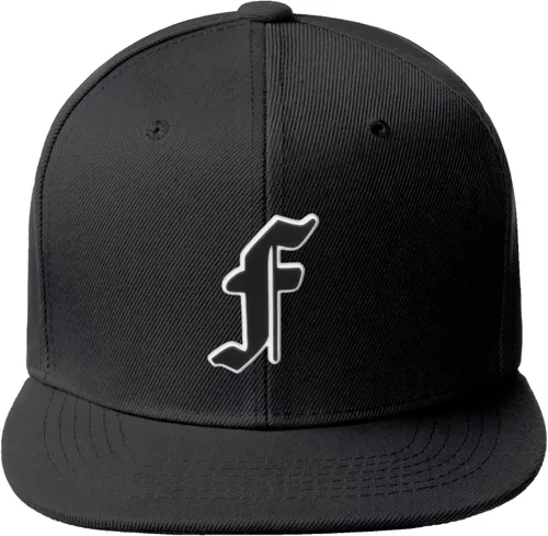 Miniatura 1169 de Daxton Gorra clásica con visera de billete plano con letras del alfabeto inglés antiguo de la A a la Z