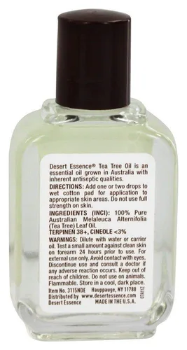 Miniatura 3 de Desert Essence, Aceite de árbol 100 % Puro, 2-Onzas