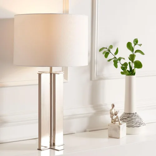 Miniatura 5 de SAFAVIEH Lighting Collection Vanya - Lámpara de mesa de 28 pulgadas (bombilla LED incluida)
