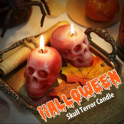 Miniatura 4 de Moldes de resina 3D de calavera de LET'S RESIN, juego de 4 tamaños de moldes de silicona de calavera para resina epoxi, cera de vela, jabón