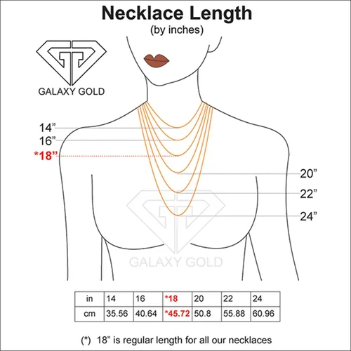 Miniatura 7 de Galaxy Gold GG Collar de oro macizo de 14 quilates de 1,45 quilates rubí en forma de corazón, Metal Gema, Rubí