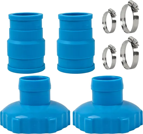 Miniatura 10 de TonGass 11238 Adaptador B de manguera de skimmer para piscinas sobre el suelo Intex Reemplazo exacto compatible con piezas de piscina Intex