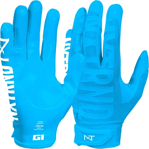 Miniatura 10 de Nxtrnd G1 Pro - Guantes de fútbol americano para hombre, guantes de receptor pegajosos para adultos