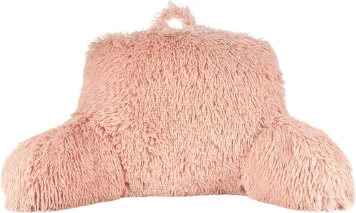 Klear Vu Almohada de lectura lanuda para adultos y niños, soporte lumbar y de brazo en cama, silla, sofá y suelo, 30 x 21 pulgadas, tamaño único,