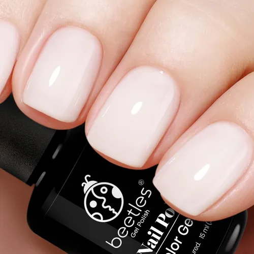 Miniatura 194 de Beetles - Esmalte de uñas de gel marrón – 0.5 onzas líquidas de esmalte de gel marrón oscuro, lámpara LED UV para uñas, regalo de manicura para I
