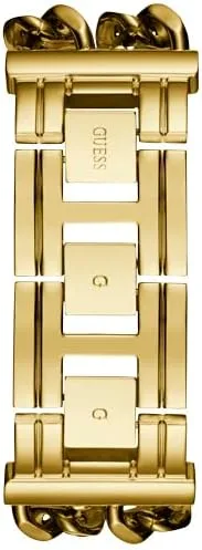 Miniatura 3 de GUESS Reloj de pulsera multicadena en tono plateado para mujer