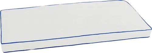 Miniatura 40 de Sorra Home CBENCH - Cojín de banco para interiores y exteriores, 60 pulgadas de ancho x 18 pulgadas de profundidad, color plateado fundido Sunbrella
