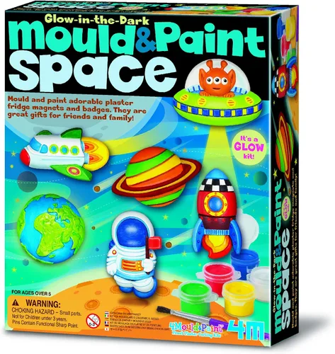 Miniatura 10 de Kit de arte de yeso DIY de llama para moldear y pintar
