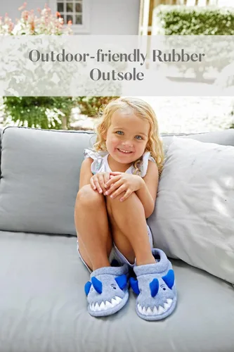 Miniatura 5 de Dearfoams Pantuflas lavables unisex para niños y niños pequeños