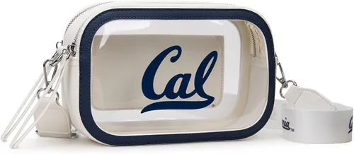 Miniatura 30 de Montana West NCAA Bolsa transparente para eventos de estadio, bolsos para fanáticos de los deportes con correa de nailon ajustable, bolsillo