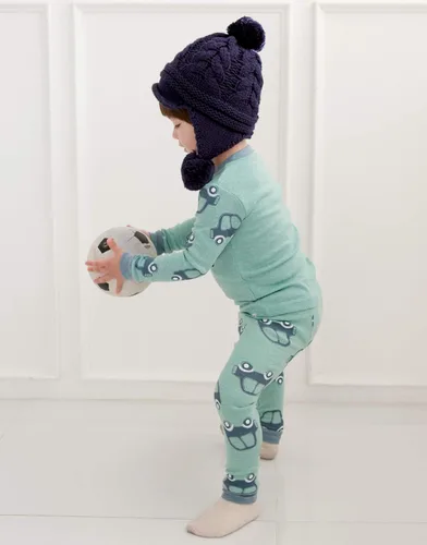 Miniatura 4 de VAENAIT BABY - Conjunto de pijama de 100% algodón 12M-12Y para niños y niñas con estampa de animal, camión, conejo, personajes