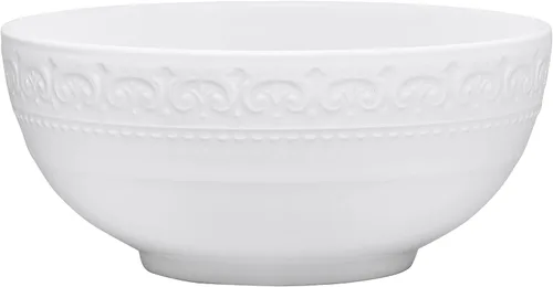 Miniatura 10 de Mikasa Crown White - Juego de vajilla de 18 piezas resistente a las astillas, servicio para 6 personas