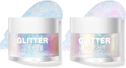 Miniatura 10 de BestLand Gel de Purpurina Holográfica para el Cuerpo - De Grado Cosmético, Maquillaje de Purpurina Cambiante de Color para Halloween para Cara
