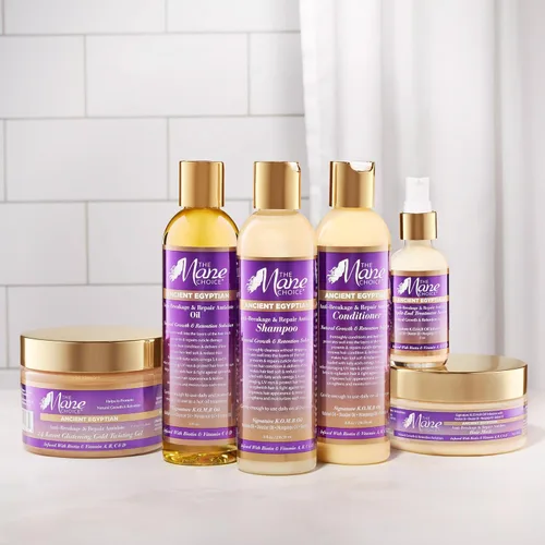 Miniatura 5 de The Mane Choice Antidoto antirotura y reparación antirotura del antiguo Egipto para cabello enrollado, ondulado y rizado, 8 onzas