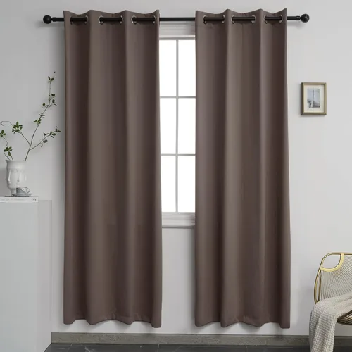 Miniatura 53 de YGO - Cortinas verdes de 183 cm de ancho por 213 cm de largo para dormitorio - Cortinas opacas con ojales en la parte superior, extra anchas