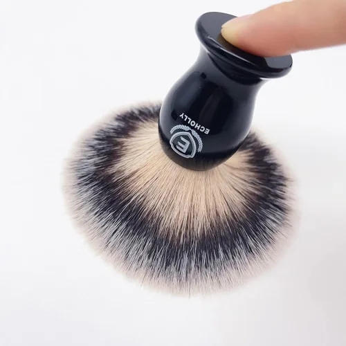 Miniatura 9 de Brochas de Afeitar de Lujo para Hombres de Echolly - Brochas de Afeitar de Cerdas Super Fuertes sin Desprendimiento para Hombres - Mango de Acrílico