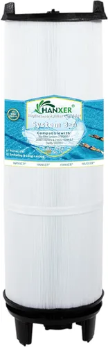 Miniatura 14 de HANXER® System 3 S7M120 Juego de filtros de piscina interior y exterior, repuesto para cartuchos de filtro de piscina SR300, 25021-0200S
