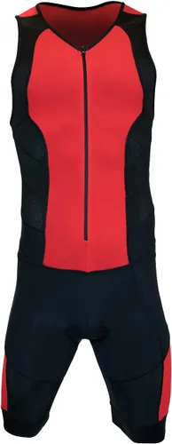Miniatura 4 de Kona II - Traje de triatlón para hombre, sin mangas, con bolsillo de almacenamiento y cinturón de peto de carrera