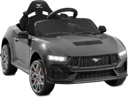 Best Choice Products Auto Eléctrico de Paseo de 12V para Niños con Licencia Oficial de Ford Mustang con Control Parental, Luces LED, 2 Velocidades,
