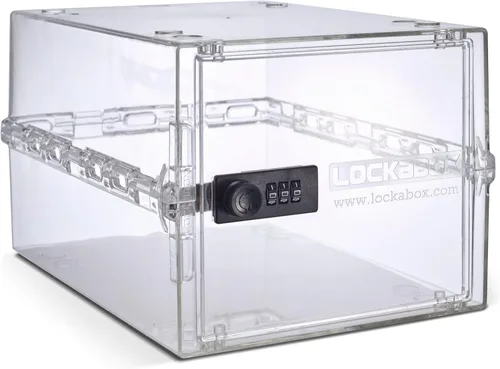 Lockabox One™ | Caja de Seguridad Premium | Caja de Seguridad con Cerradura de Combinación Mediana para Alimentos, Medicamentos y Seguridad del