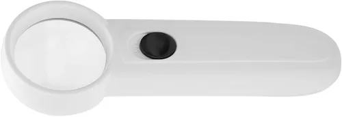 Miniatura 7 de Lupa, Fydun 5X/15X/40X de mano con iluminación LED de plástico ABS, lupa para personas mayores que leen mapas de degeneración macular, joyas
