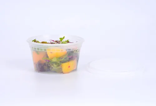 Miniatura 7 de EDI [12 onzas, 50 juegos] Contenedores de plástico para almacenar alimentos con tapas herméticas Apto para microondas, congelador, lavavajillas