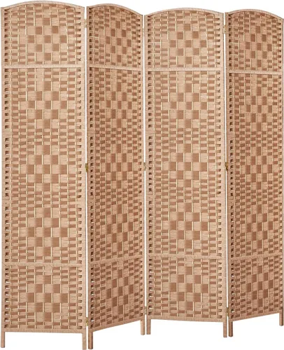 Miniatura 8 de Rose Home Fashion Divisor de habitación de 6 pies de alto, divisores de habitación y pantallas de privacidad plegables, pantalla de privacidad
