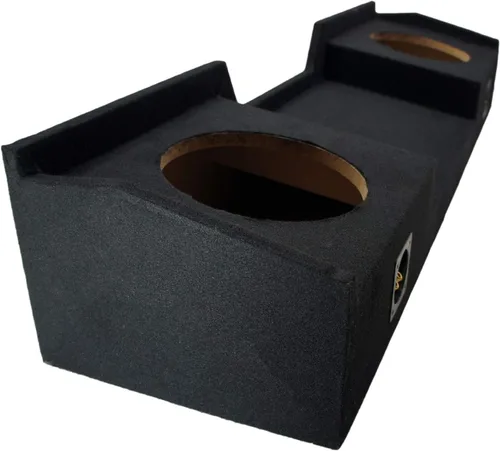 Miniatura 3 de American Sound Connection Compatible con Chevy Silverado o GMC Sierra Camión de Cabina Extendida 1999-2006 Doble 10 pulgadas Subwoofer Caja