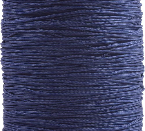 Miniatura 85 de KONMAY 1 rollo de cuerda de nailon para hacer pulseras de 150 yardas, trenzado de nailon Shamballa Macramé/cordón de cuentas de 0.4mm, cordón