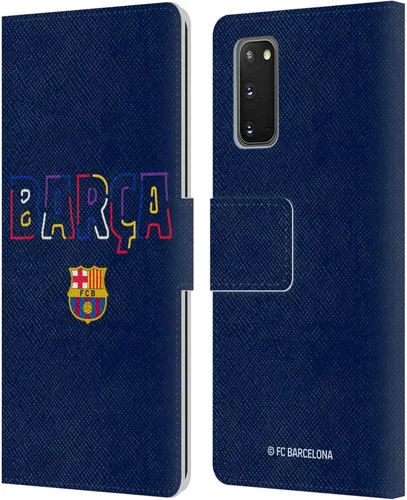 Miniatura 229 de Head Case Designs Funda de piel con licencia oficial del FC Barcelona Barca Crest Graphics para Samsung Galaxy A06 4G