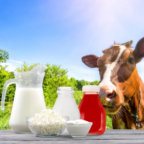 Miniatura 4 de 6 botellas de leche de vidrio con tapas, 16 onzas, reutilizables para leche de almendras, crema de café, fiestas y picnics