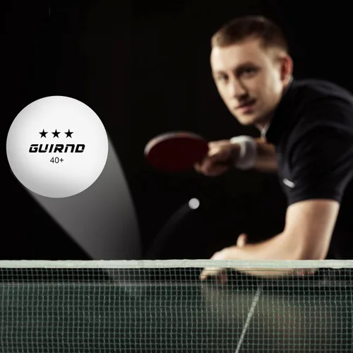 Miniatura 4 de 20 paquetes de pelotas de ping pong, pelotas de tenis de mesa de 3 estrellas, más de 40 pelotas de pong para competencia y juego recreativo, pelota