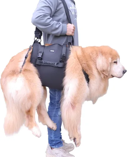 Miniatura 8 de Arnés de elevación para perros, mochila de emergencia para soporte de patas y rehabilitación para perros grandes, lesiones en las articulaciones