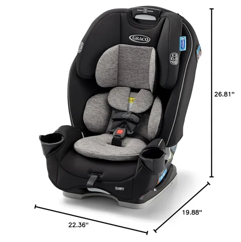 Miniatura 10 de Graco Slimfit 3 in 1 Convertible Car Seat
