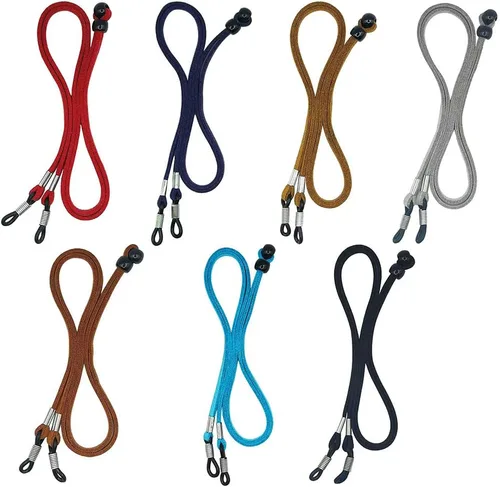 KECHIO Correa de soporte para lentes de ojos, correas para gafas para hombres y mujeres, soportes para anteojos alrededor del cuello, cadena de