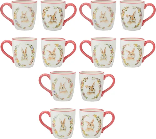 Miniatura 7 de Certified International Easter Garden - Tazas de 20 onzas, juego de 4 diseños surtidos