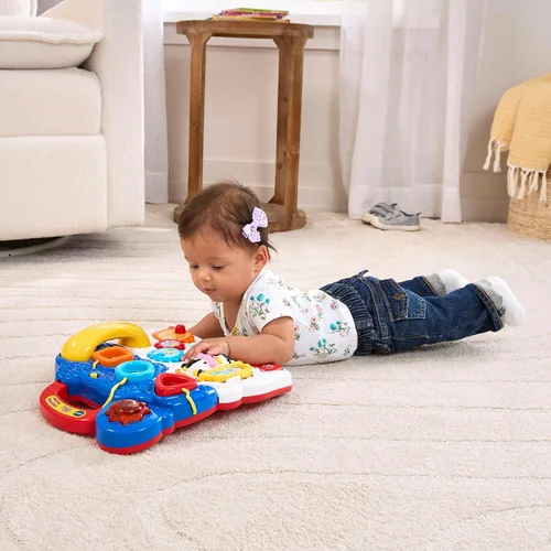 Miniatura 12 de VTech Andador de Aprendizaje de Sentado a de Pie (Empaque Libre de Frustraciones), Azul