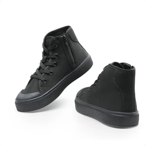 Miniatura 5 de DREAM PAIRS LilLegends CourtStar - Tenis de lona para niños y niñas, zapatos casuales para caminar