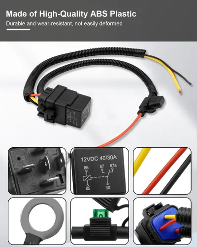 Miniatura 2 de Kit de cableado de relé de bomba de combustible para Chrysler Town & Country 2011 Dodge Durango 2011-2013 Grand Caravan 2011 Jeep Grand Cherokee