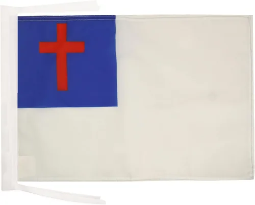 Miniatura 262 de Bandera de México AZ FLAG, 45.7 x 30.5 cm, con cordones - Pequeñas banderas mexicanas de 30 x 45 cm - Bandera de 45.7 x 30.5 cm