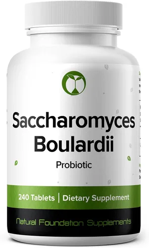 Miniatura 25 de Natural Foundation Supplements Lactobacillus Casei Suplemento probiótico 240 tabletas 3 mil millones de CFU de probióticos para hombres y mujeres