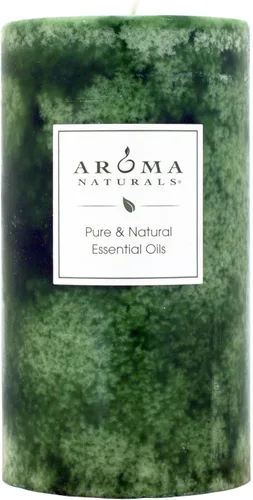Miniatura 9 de Aroma Naturals Vela de Pilar Perfumada con Aceite Esencial de Naranja, Clavo y Canela, Peace Pearl, 2.5 pulgadas x 4 pulgadas
