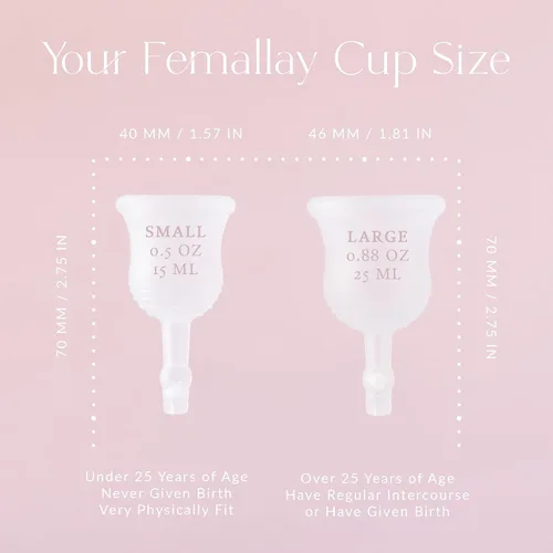 Miniatura 7 de Femallay Taza menstrual fácil de vacía, taza menstrual de silicona sin BPA, especialmente diseñada, fácil de vacía y fácil de limpiar, productos