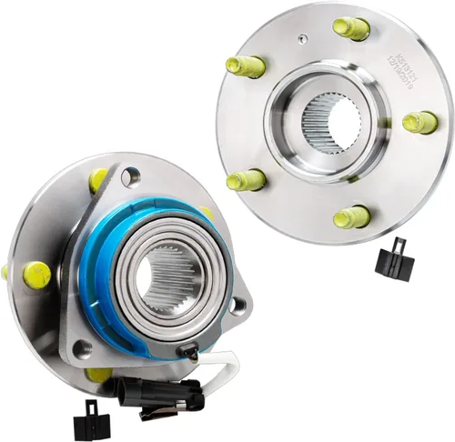 Miniatura 13 de Detroit Axle - Bujes de rodamiento de rueda delantera 4WD para Chevy GMC Silverado Sierra 2500 3500 HD 20-23 [SRW] 2020 2021 2022 2023 Reemplazo
