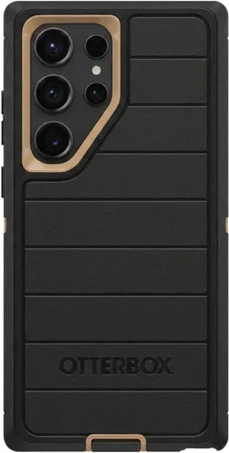 Miniatura 7 de OtterBox Galaxy S23 Ultra (solo) - Funda Defender Series - Negra, resistente y duradera - con protección de puertos - Solo la funda - Protección